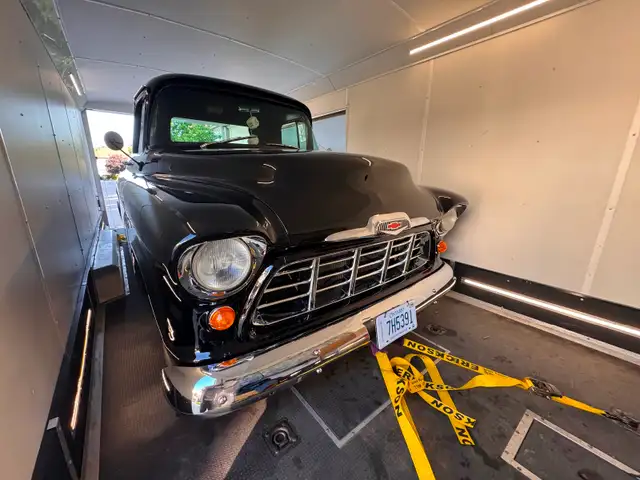 Classic cars hauler