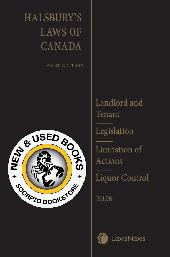 Halsbury's Laws of Canada – Landlord and Tenant 9780433540366