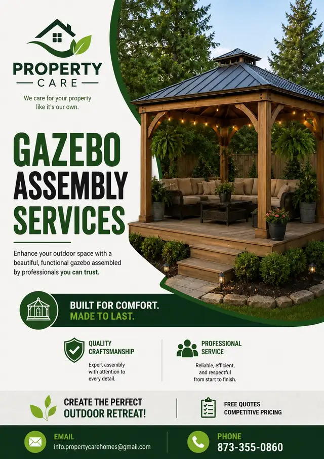 Gazebo Assembly