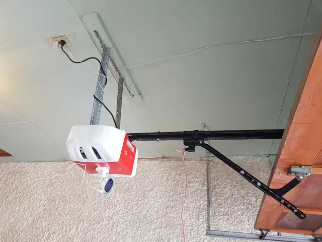 Garage door opener install