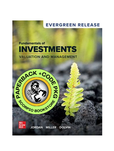 Fundamentals of Investments 2026 Release Jordan 9781264635436