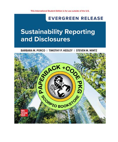 Sustainability Reporting and Disclosures Evergreen 9781265380830