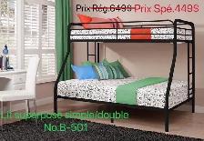 Brand New Bunk Bed/DES LIT SUPERPOSE/ LIQUIDATION!! - Photo 2