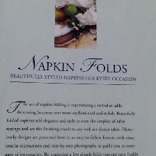 Hardcover - Napkin Folds: Beautifully Styled Napkins - Photo 4