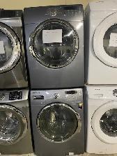 Laveuse sécheuse frontales grise Samsung ( remis a neuf )