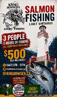 $500 Salmon Fishing - Lake Ontario - Photo 4