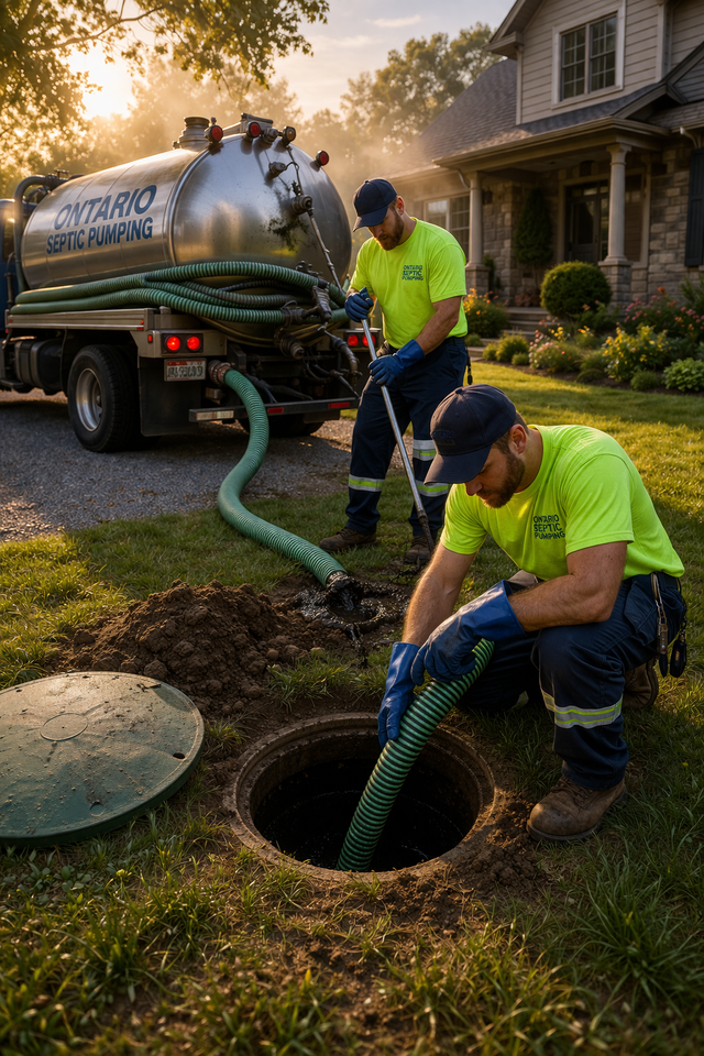 Septic Tank Pumping - Servicing GTA & Beyond!