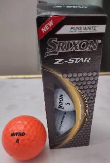 New Srixon Z-Star Golf Balls.
