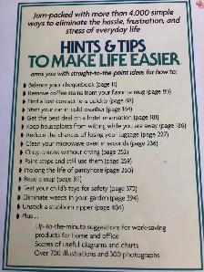 Reader's Digest - Hints & Tips To Make Life Easier : Hardcover – - Photo 3