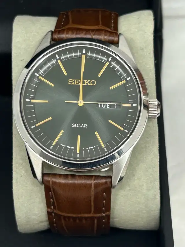 Seiko SNE529P1 Solar Men’s Watch
