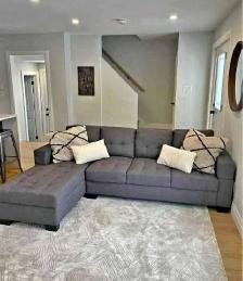 Limited Offer On L Shaped 4 Seater Sofa-With Free