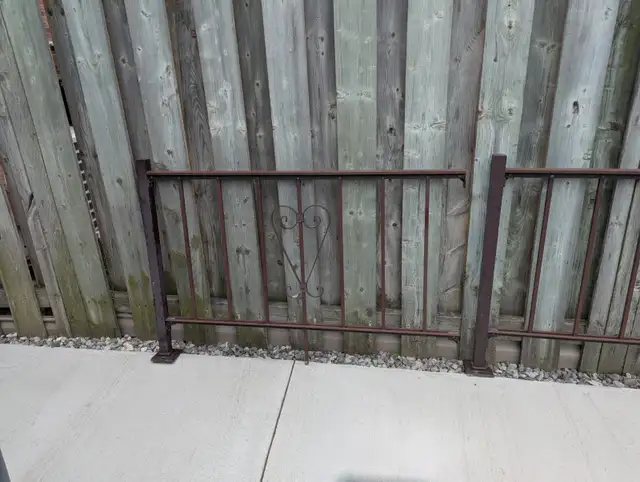 Aluminium outdoor railing