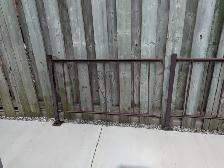 Aluminium outdoor railing