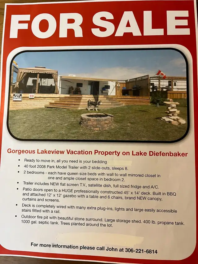 Lakeview Vacation Property On Lake Diefenbaker