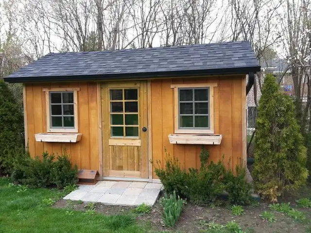 Deck, Fence, Shed's