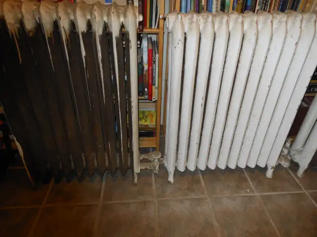 Radiateur en fonte à donner