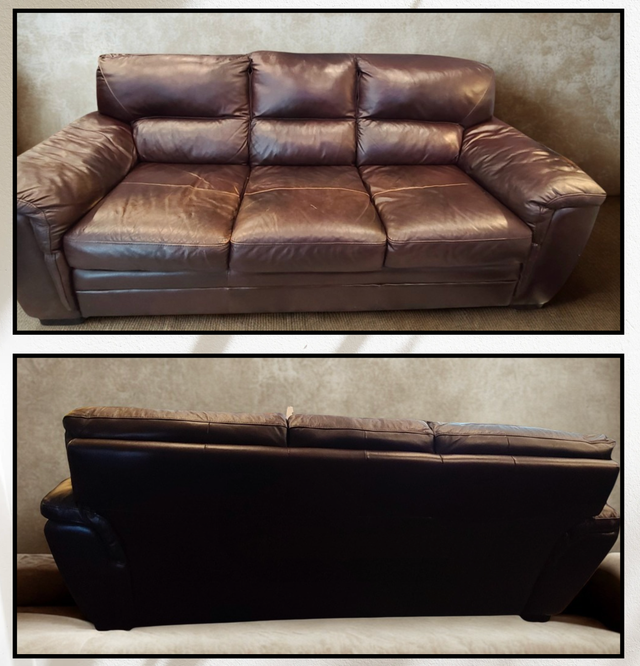 All Leather Sofa