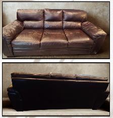 All Leather Sofa