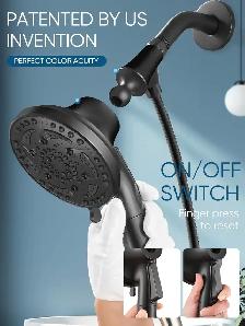 Brand New Black Shower Set With Filter For Sale - Photo 5