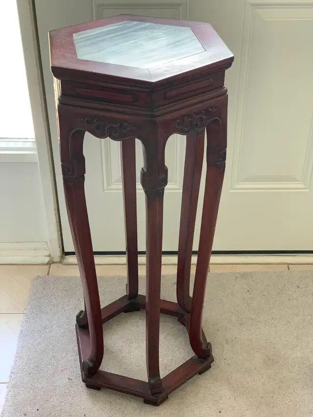 Decorative tall table/stand
