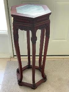Decorative tall table/stand