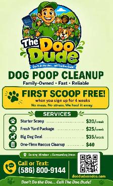 NOW LAUNCHING: THE DOO DUDE