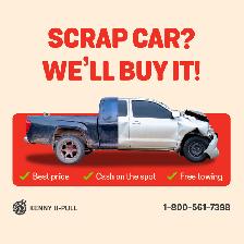 Cash for Scrap Cars in Ottawa – Free Pickup!