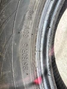 summere tires used -like new - Photo 5