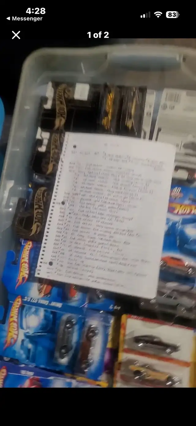 hot wheels still in boxes