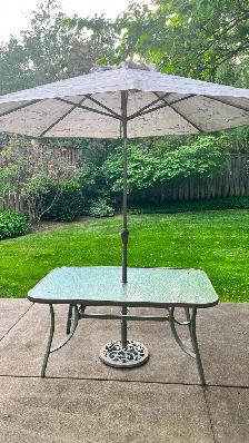 Patio Table and Chair Set