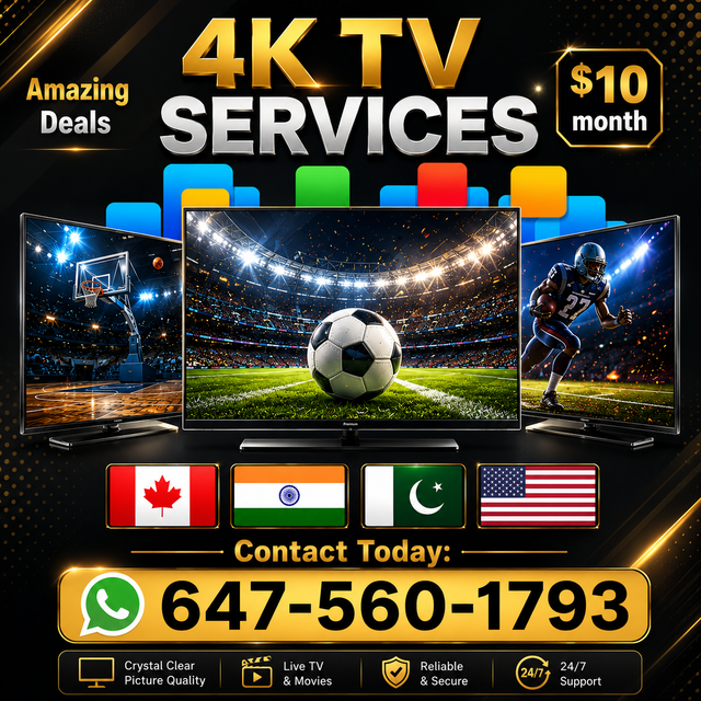 Premium 4K TV Services