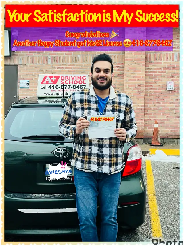 Driving Instructor, Driving lesson, Driving School 416-877-8467