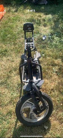 scooter frame used just the frame, forks and front tire - Photo 2
