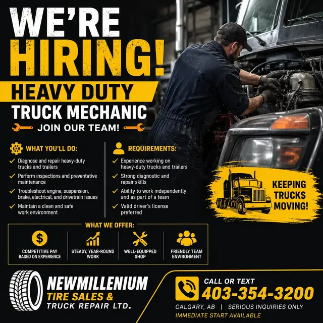 WE’RE HIRING!