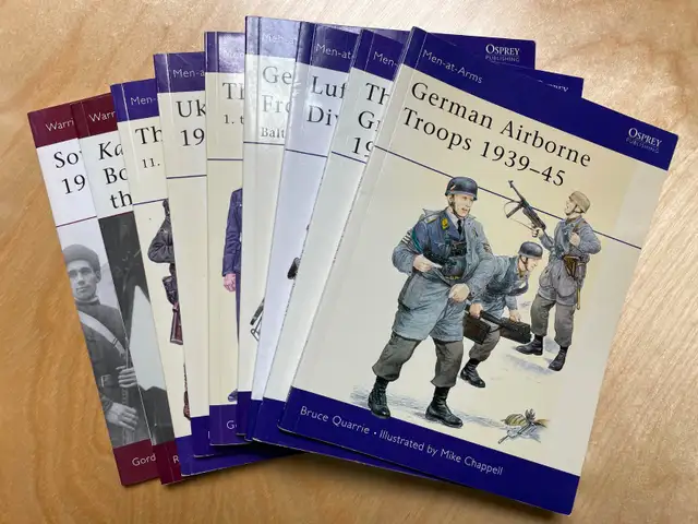 MEN-AT-ARMS and WARRIOR Books
