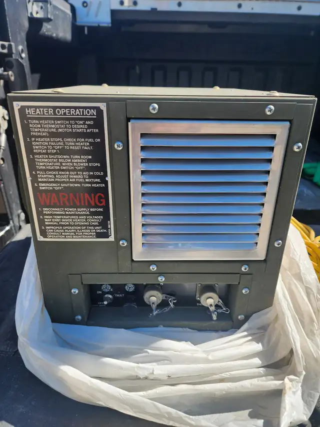 Multi-fuel Heater, US Military, Model T15K, NOS