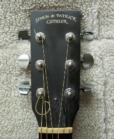 Simon & Patrick Mahogany / Spruce acoustic guitar - Photo 5