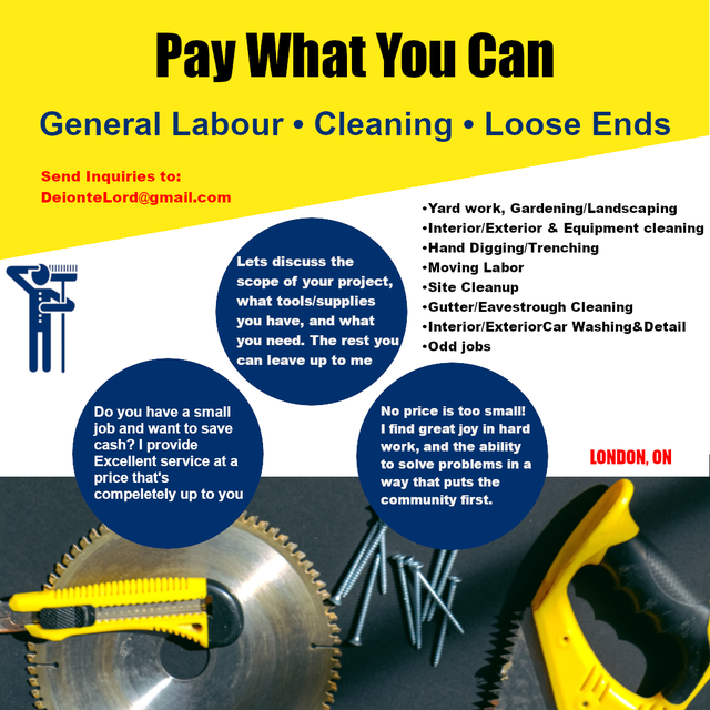Affordable General Labor/Small Jobs