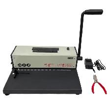 Electric Spiral Coil Binding Machine Punching 46 Holes 026730