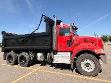 2013  peterbelt Automatic dump truck ( new safety)