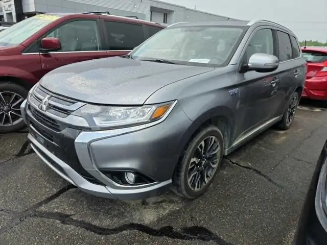 2018 MITSUBISHI OUTLANDER PHEV, AWC, CUIR, VOLANT ET SIEGES CHAU