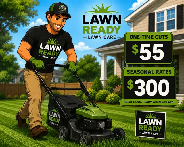 Lawn mowing services