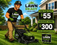 Lawn mowing services