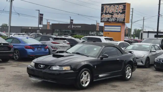 2003 Ford Mustang AS IS, CONVERTIBLE, RUNS WELL, ROOF NEEDS REPA