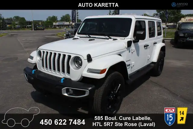 2022 Jeep Wrangler 4xe Unlimited Sahara 4XE plug-in hybrid brown