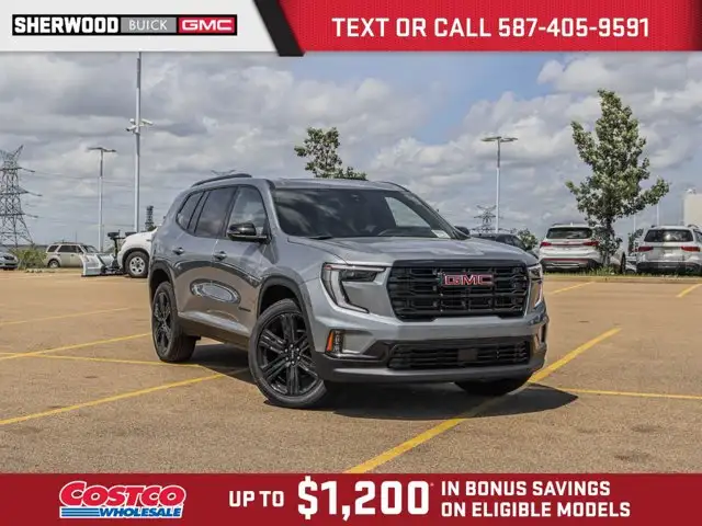 2026 GMC Acadia Elevation | Panoramic Sunroof | HD Surround