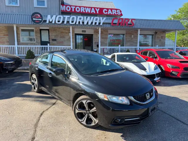 2015 Honda Civic 4dr Man Si LOW KM 17 Service Records