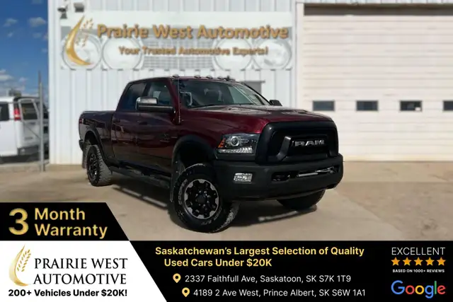 2018 Ram 2500 Power Wagon Crew Cab 6.4L V8 | Command Start | No