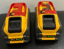 Dewalt Flex Volt Lithium Ion Battery 2PK Open Box - Photo 9