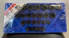 Genius 25PC 1/2" Metric Impact Socket Set